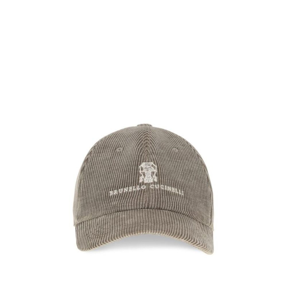 Brunello Cucinelli Beige Cotton Cap (Baseball Men's Hat)